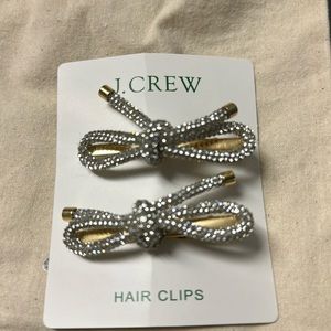 J Crew hair clips. New never worn with tags